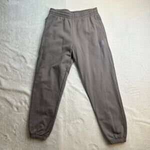 Alo Yoga Cuffed Renown Heavy Weight Sweatpant Size M Faded Fog Good Condition